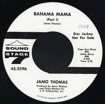 Jamo Thomas : Bahama Mama (7", Promo)