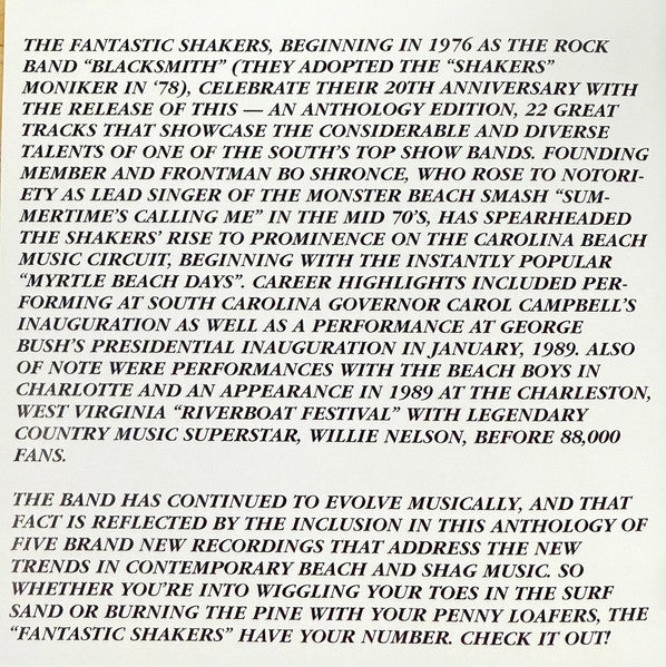 The Fantastic Shakers : Anthology (CD, Comp)