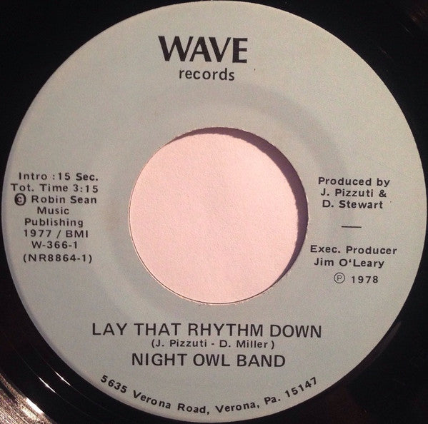 Night Owl Band : Lay That Rhythm Down (7")