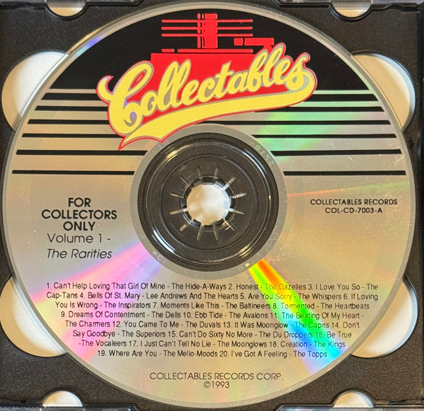Various : Collectables Presents For Collectors Only: Volume 1 "The Rarities" (2xCD, Comp, Dis)