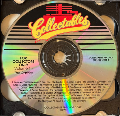 Various : Collectables Presents For Collectors Only: Volume 1 "The Rarities" (2xCD, Comp, Dis)