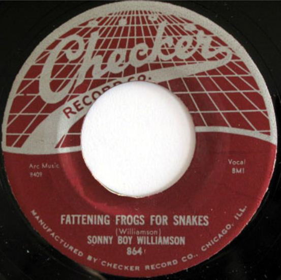 Sonny Boy Williamson (2) : Fattening Frogs For Snakes (7", Styrene)