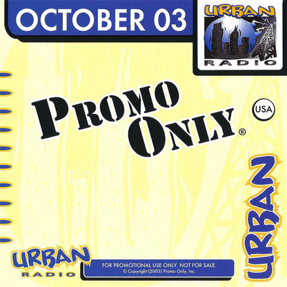 Various : Promo Only Urban Radio: October 2003 (CD, Comp, Promo)