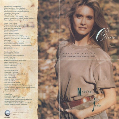 Olivia Newton-John : Back To Basics: The Essential Collection 1971 - 1992 (CD, Comp, Club)