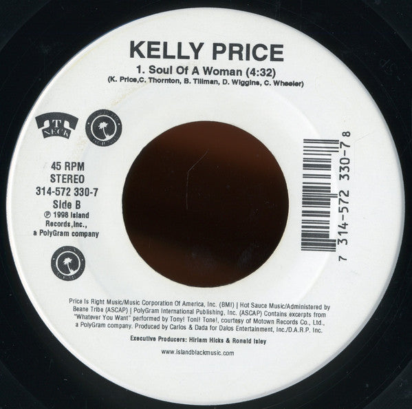 Kelly Price : Friend Of Mine (7", Single)