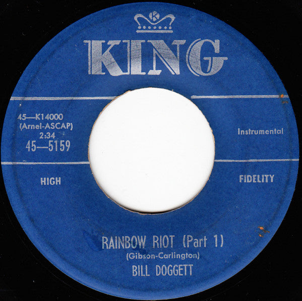 Bill Doggett : Rainbow Riot (7")