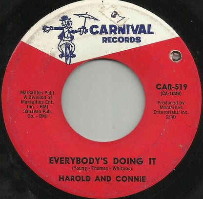 Harold And Connie : Bugaloo Party / Everybody's Doing It (7", Single)