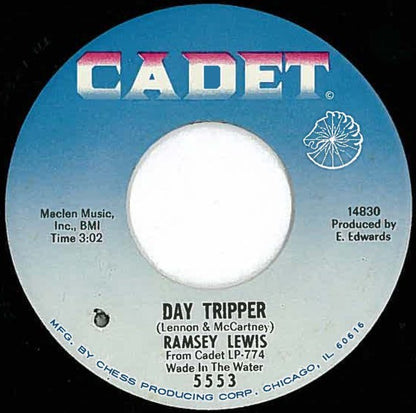 Ramsey Lewis : Day Tripper / Rudolph The Red-Nosed Reindeer (7", Single)