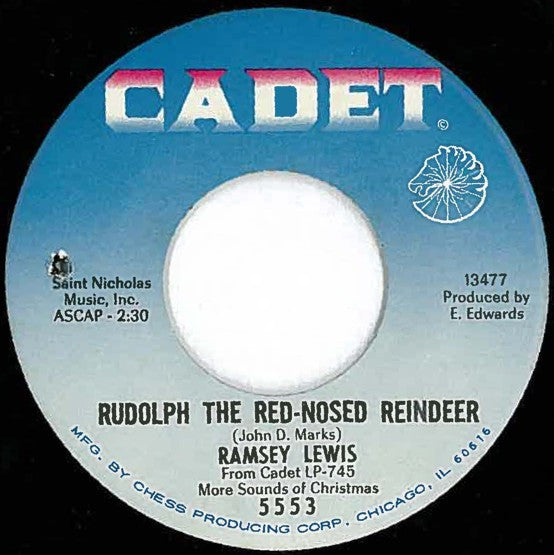 Ramsey Lewis : Day Tripper / Rudolph The Red-Nosed Reindeer (7", Single)