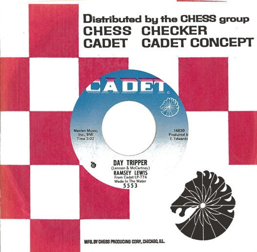 Ramsey Lewis : Day Tripper / Rudolph The Red-Nosed Reindeer (7", Single)