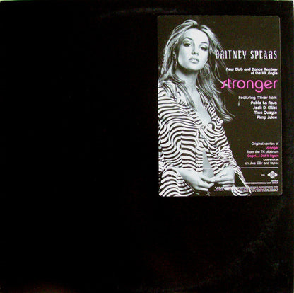 Britney Spears : Stronger (12", Promo)