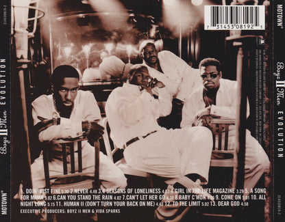 Boyz II Men : Evolution (CD, Album, PMD)