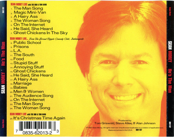 Sean Morey : He's The Man (CD, Album)