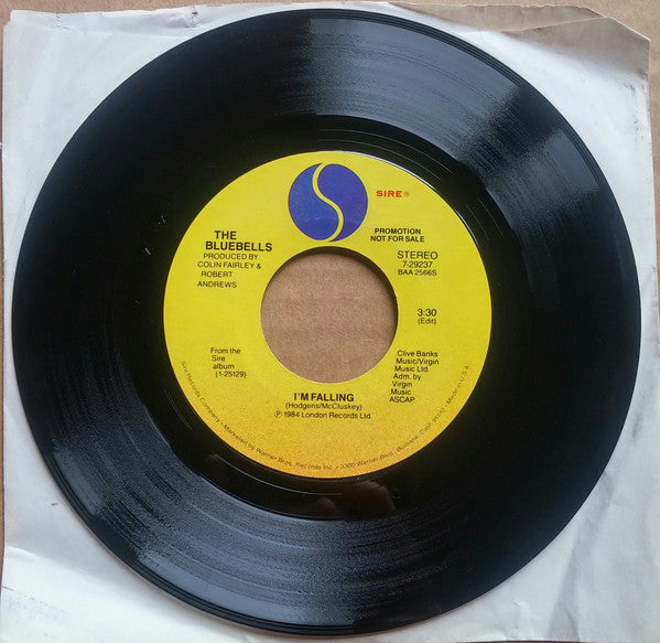 The Bluebells : I'm Falling (7", Promo, Styrene)