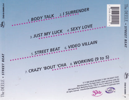 The Deele : Street Beat (CD, Album)