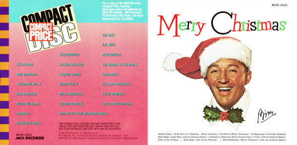Bing Crosby : White Christmas (CD, Album, RE)