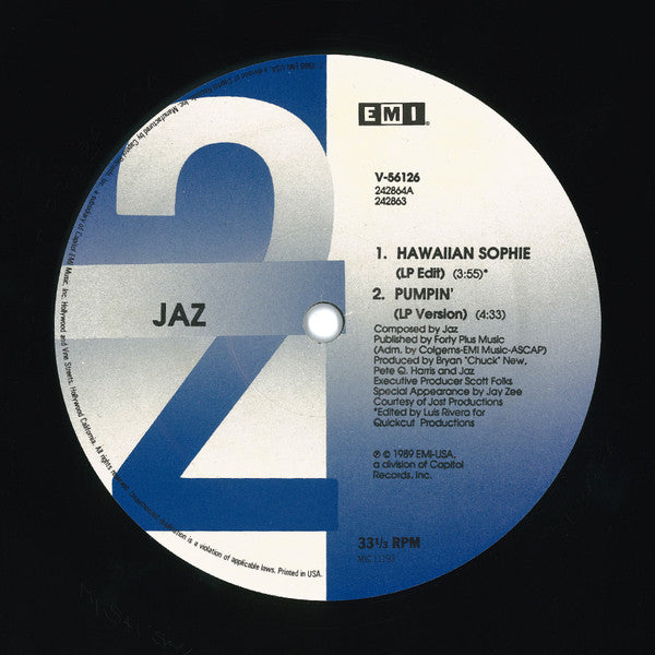 The Jaz : Hawaiian Sophie (12")
