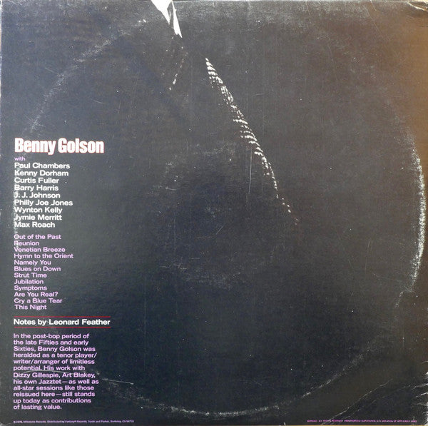 Benny Golson : Blues On Down (2xLP, Comp)