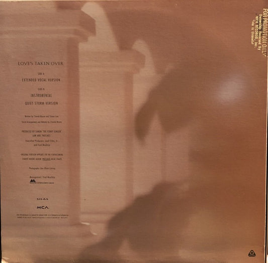 Chanté Moore : Love's Taken Over (12", Single)