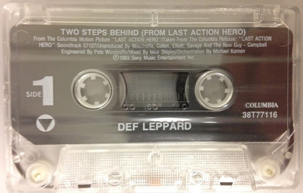Def Leppard : Two Steps Behind (Cass, Single)