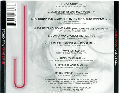 Jimmie Ross : Full Circle (CD, Comp)