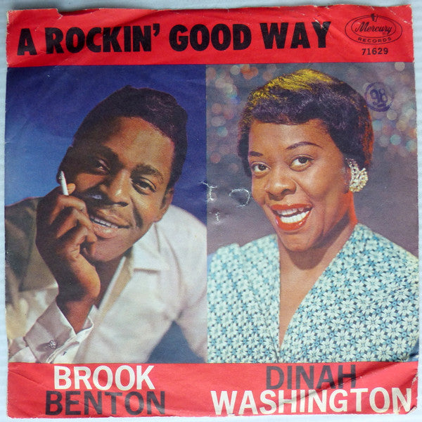 Dinah Washington & Brook Benton : A Rockin' Good Way (To Mess Around And Fall In Love) / I Believe (7", Single, Styrene)
