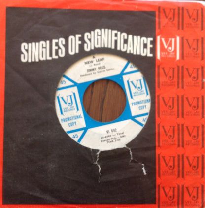 Jimmy Reed : I Wanna Be Loved / A New Leaf (7", Promo, Styrene)
