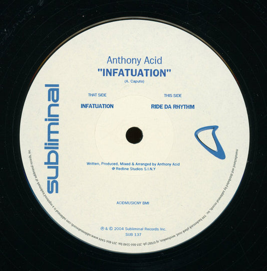 Anthony Acid : Infatuation (12")