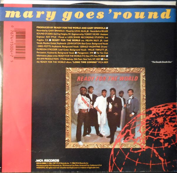 Ready For The World : Mary Goes 'Round (7")