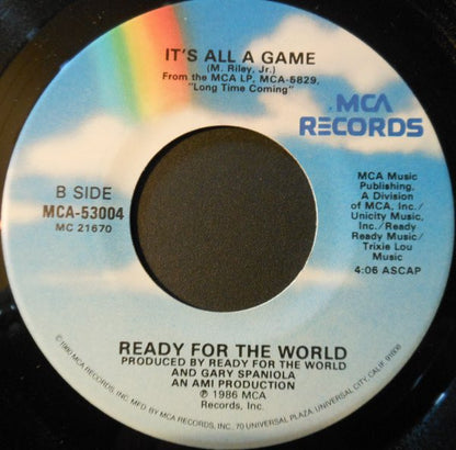 Ready For The World : Mary Goes 'Round (7")
