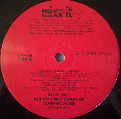 Various : Mixx-it 69 (12", Promo)