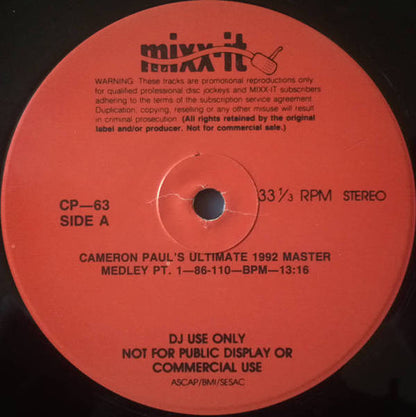 Various : Mixx-it 63 (12", Promo)