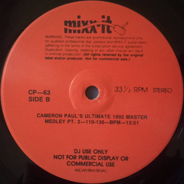 Various : Mixx-it 63 (12", Promo)