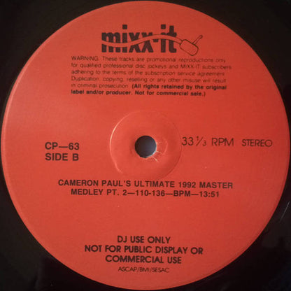 Various : Mixx-it 63 (12", Promo)