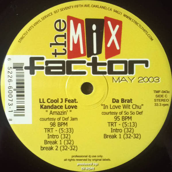 Various : The Mix Factor (May 2003) (2x12", Comp)