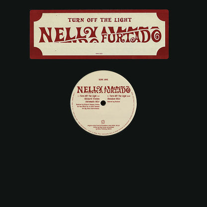 Nelly Furtado : Turn Off The Light (12", Promo)