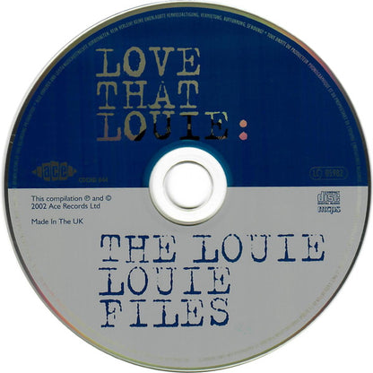 Various : Love That Louie: The Louie Louie Files (CD, Comp)