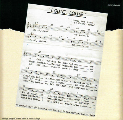 Various : Love That Louie: The Louie Louie Files (CD, Comp)