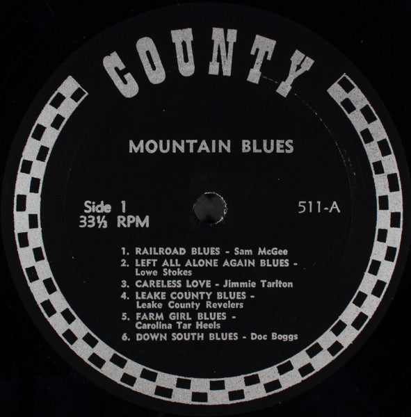 Various : A Collection Of Mountain Blues (LP, Comp)