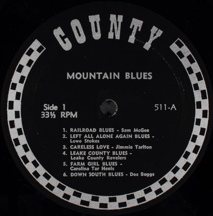 Various : A Collection Of Mountain Blues (LP, Comp)