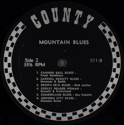 Various : A Collection Of Mountain Blues (LP, Comp)