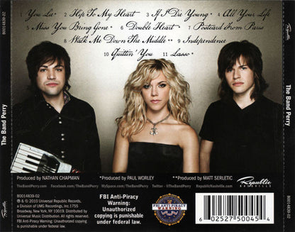 The Band Perry : The Band Perry (CD, Album)