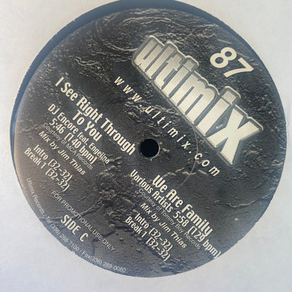 Various : Ultimix 87 (2x12", Comp, Promo)