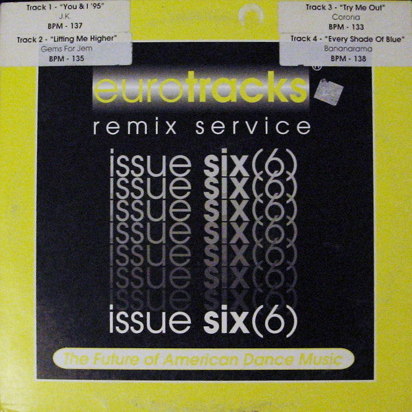 Various : Eurotracks Issue Six (6) (3x12", Comp, Promo)
