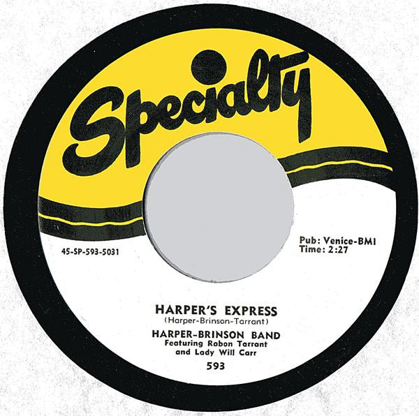Harper Brinson Band Featuring Rabon Tarrant and Lady Will Carr : Harper’s Express / Harper’s Return (7")