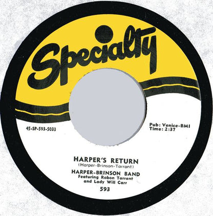 Harper Brinson Band Featuring Rabon Tarrant and Lady Will Carr : Harper’s Express / Harper’s Return (7")