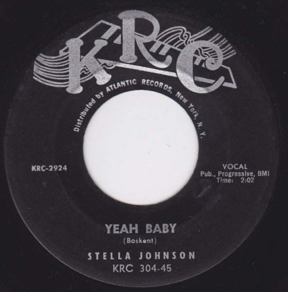 Stella Johnson (2) : Please Tell Me So / Yeah Baby (7", Single)