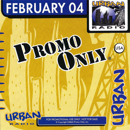Various : Promo Only Urban Radio: February 2004 (CD, Comp, Promo)