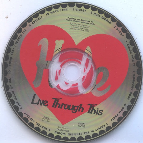 Hole (2) : Live Through This (CD, Album)