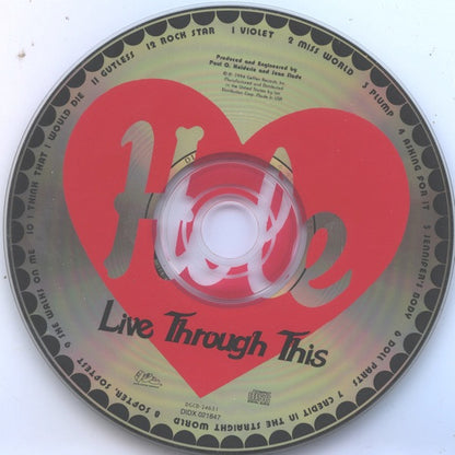 Hole (2) : Live Through This (CD, Album)